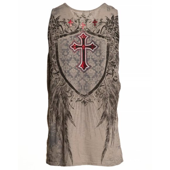 XTREME COUTURE by AFFLICTION Men's Tank PROVOKE Bi - Picture 2 of 7